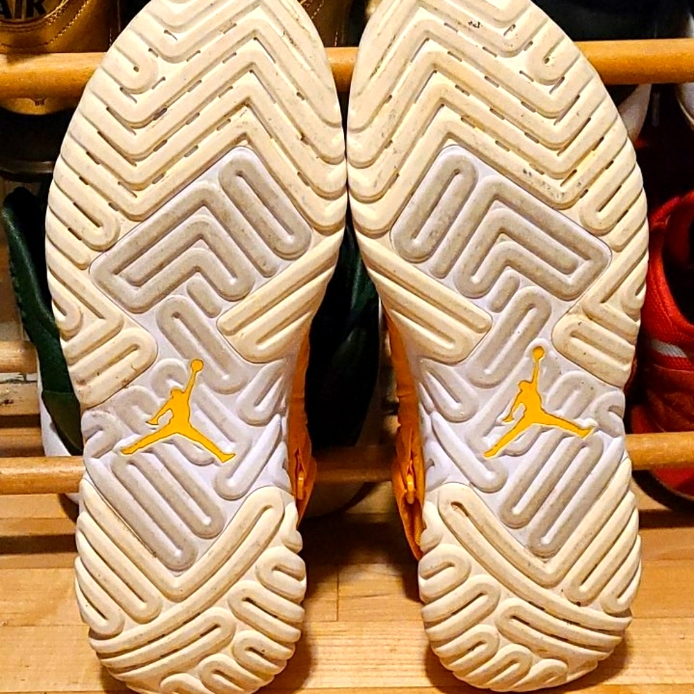 Yellow Jumpman Jordan Proto React Size 12